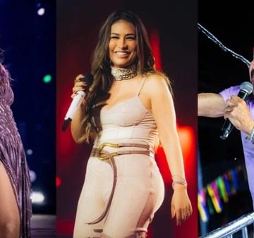 Ivete, Simone Mendes e Bell Marques: cidade baiana terá atrações de peso para o São Pedro