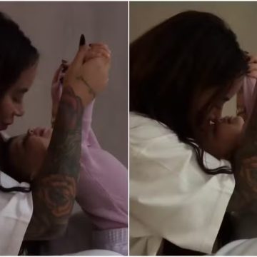 Amanda Kimberlly compartilha momento fofo de Rafaella, irmã de Neymar, com a sobrinha Helena