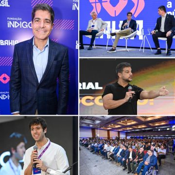 ACM Neto recebe Caiado, Rodrigo Pimentel e outros especialistas para debater segurança pública na Bahia; veja fotos