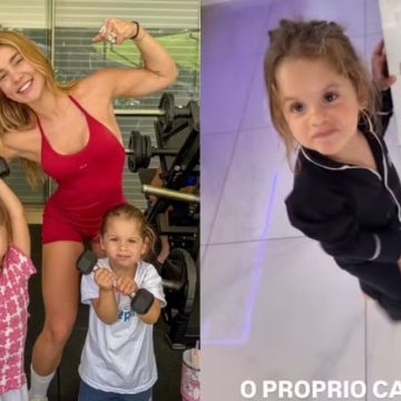 Virginia da ‘bronca’ na filha e internautas defendem Maria Flor: ‘Também sou assim’