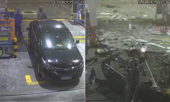 Frentista morre após explosão em posto de gasolina no Rio de Janeiro
