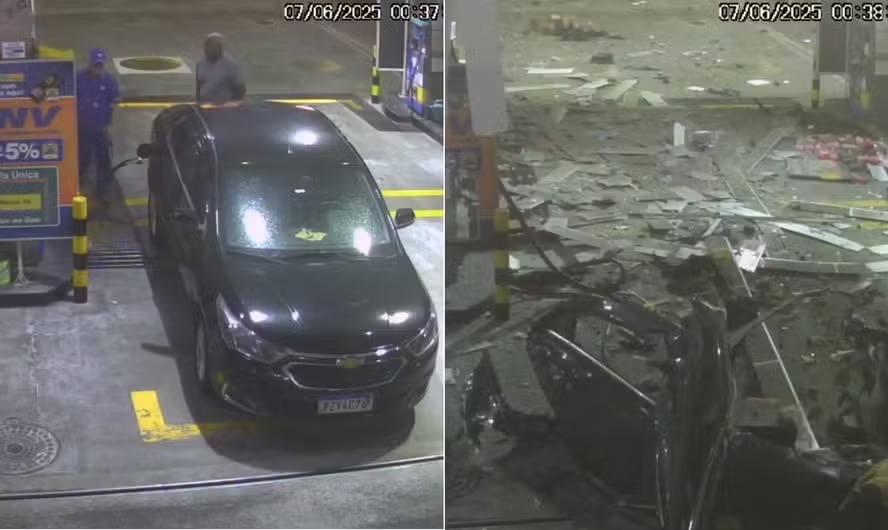Frentista morre após explosão em posto de gasolina no Rio de Janeiro