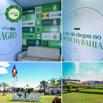 Alô Alô Bahia inaugura redação com estúdio na cobertura da Bahia Farm Show; veja fotos