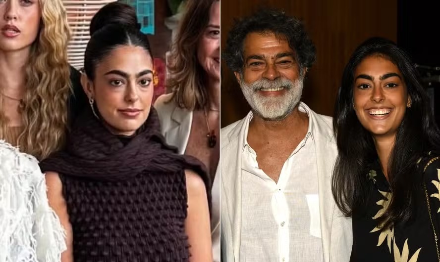Filha de Eduardo Moscovis, Sofia Richard investe na carreira de modelo e estreia em desfile