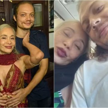 Tânia Alves e marido 48 anos mais novo afirmam que relação inspira pessoas: ‘Todo mundo acha lindo’