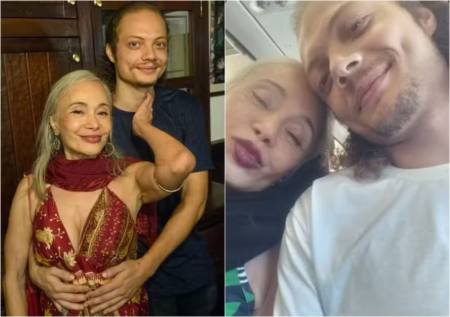 Tânia Alves e marido 48 anos mais novo afirmam que relação inspira pessoas: ‘Todo mundo acha lindo’