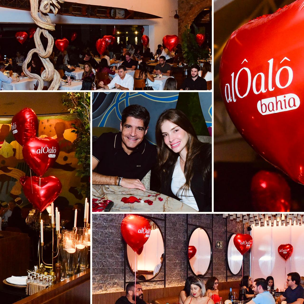 Alô Alô Bahia celebra o amor com ação especial no Dia dos Namorados em Salvador; veja fotos