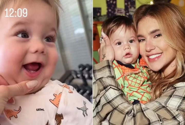 Virginia Fonseca mostra primeiros dentes de José Leonardo, seu caçula com Zé Felipe
