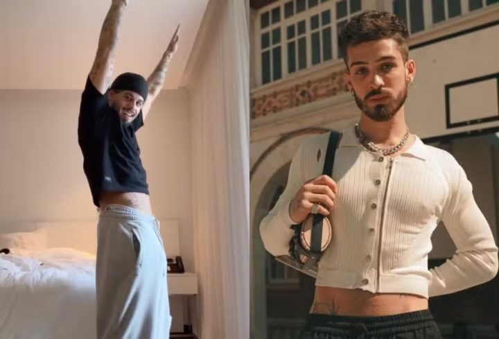 Zé Felipe provoca João Guilherme e reacende ‘polêmica do cropped’