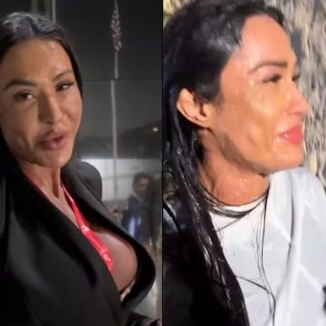 Gracyanne Barbosa é batizada em culto de Pablo Marçal: ‘Arrependimento’