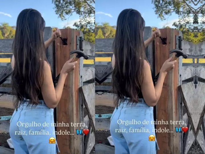 Esposa miss de Amado Batista surpreende web por simplicidade: ‘Minha índole’