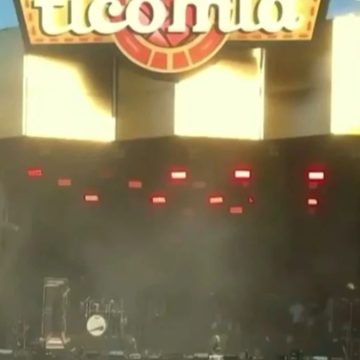 Show de Iguinho e Lulinha é interrompido após princípio de incêndio na Bahia