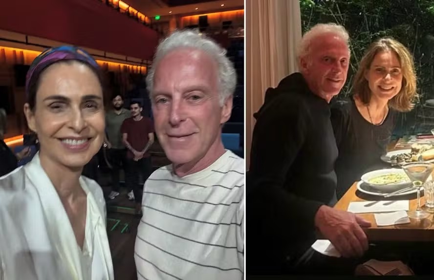 Silvia Pfeifer está namorando o advogado Edson Pinto, ex de Ana Botafogo