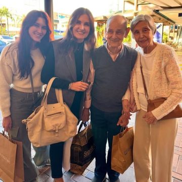 Filha de Fátima Bernardes com Bonner, Bia posta fotos raras no aniversário do avô