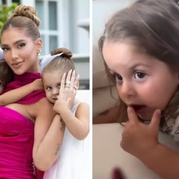 Virginia reage após flagrar filha Maria Flor mentindo: ‘Não estava preparada’