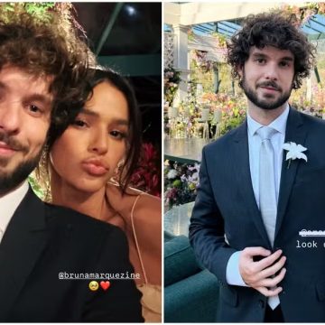 Bruna Marquezine reencontra ex-crush em casamento de Giovanna Lancellotti