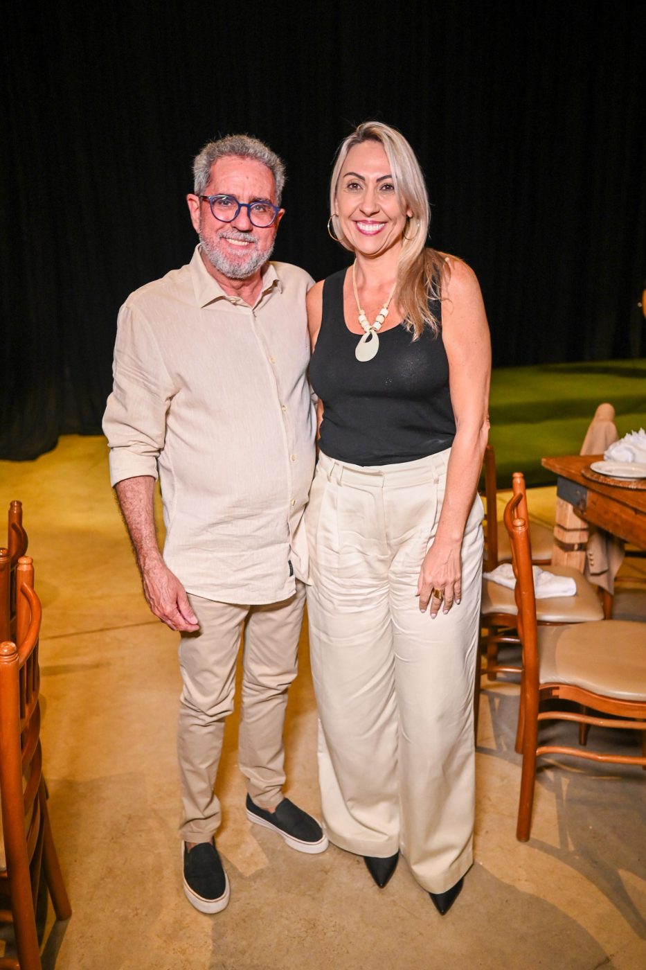 Sylvio Lyra e Vanessa Cammarota