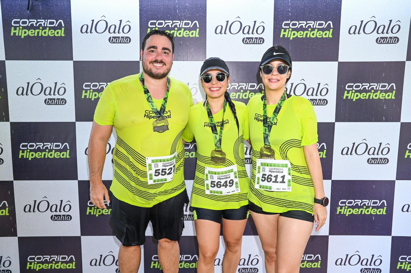Fábio Sales, Hannah Meireles e Maria Augusta