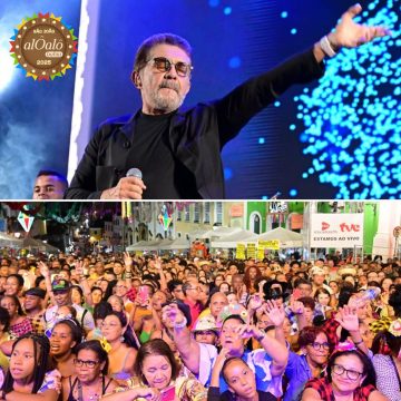 Lotado, Largo do Pelourinho tem acesso fechado durante show de Adelmário Coelho no São João da Bahia