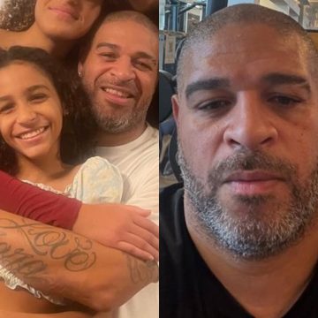 Adriano Imperador posta foto rara com os herdeiros e semelhança surpreende