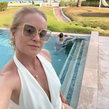 Angélica e Luciano Huck curtem fim de semana de luxo em Anguilla, no Caribe; veja fotos