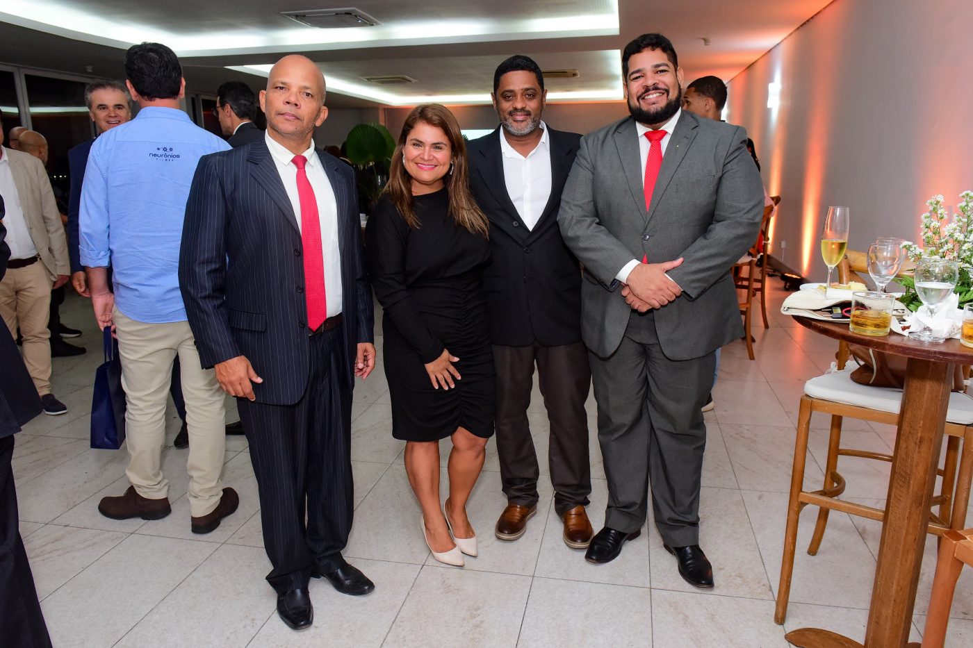 Tito Paraíso, Paula Telles, Demóstenes Macedo e Mario Scaldaferri
