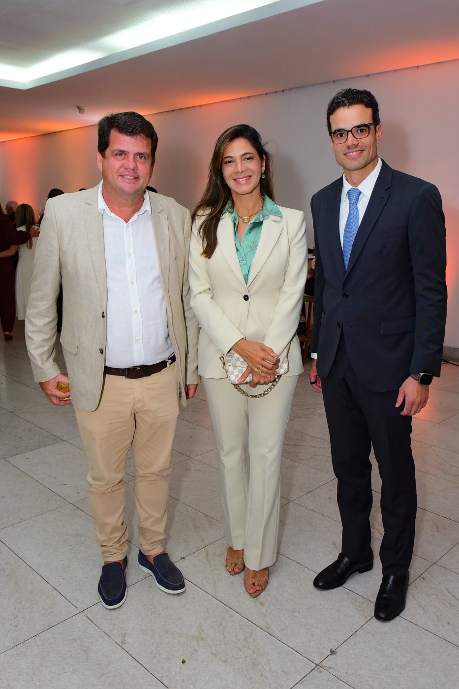 André Andrade, Maria Conceição e José Henrique Salvador