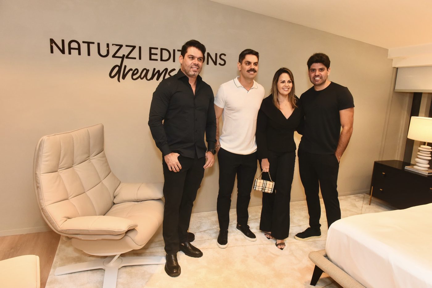 Edgar Portela, Phillip Lyma, Carla Matos e Pedro Pires