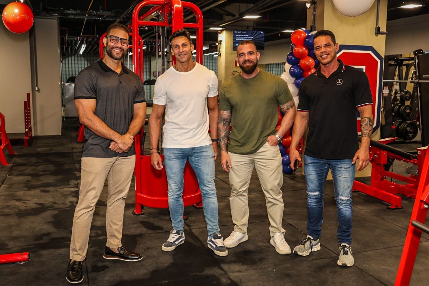 Felipe Marinho, Roberto Meireles, Rafael Félix e Alan Teles