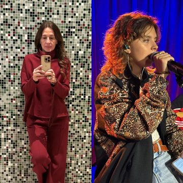 Flora Gil desembarca em Nova York para prestigiar show de estreia de Flor Gil nos EUA