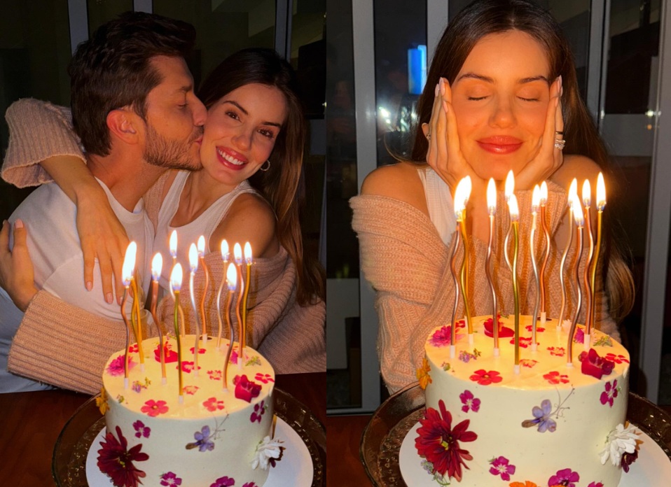 Camila Queiroz abre álbum de aniversário: ‘Transbordando amor’