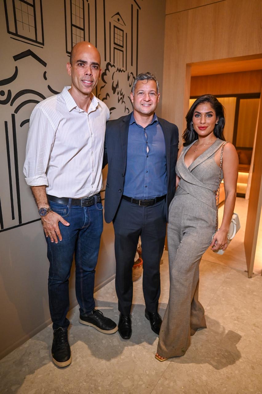 Damingos Ricão, Marcos Alcântara e Karina Moitinho