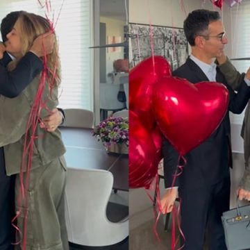 Atitude de César Tralli no aniversário de Ticiane Pinheiro chama atenção: ‘Sorte dela’