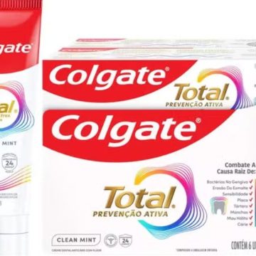 Colgate suspende fabricação do creme dental Total Clean Mint