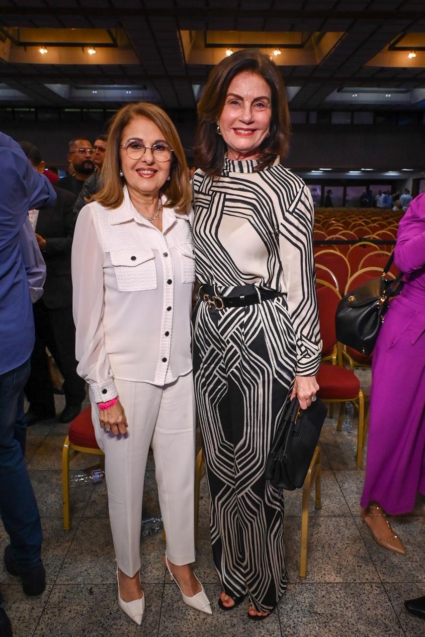 Rosário Magalhães e Cristina Calumby