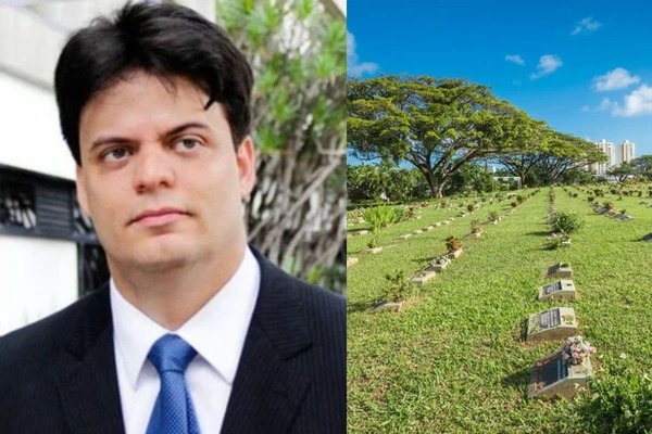 Daniel Keller é sepultado em cerimônia discreta em Salvador