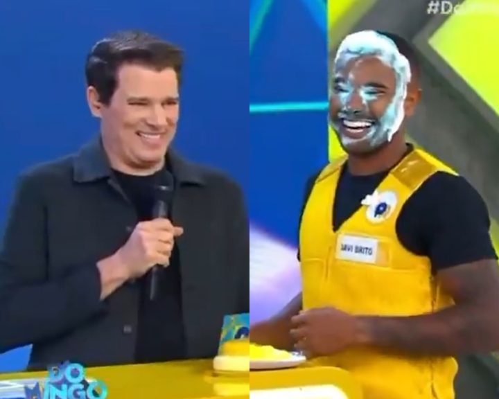 Ex-BBB Davi vira meme após errar plural de ‘limão’ no Domingo Legal; assista