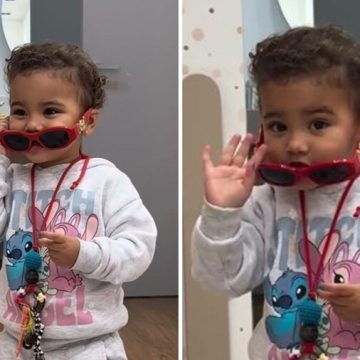 Filha de Neymar e Bruna Biancardi, Mavie encanta ao improvisar desfile de moda; veja
