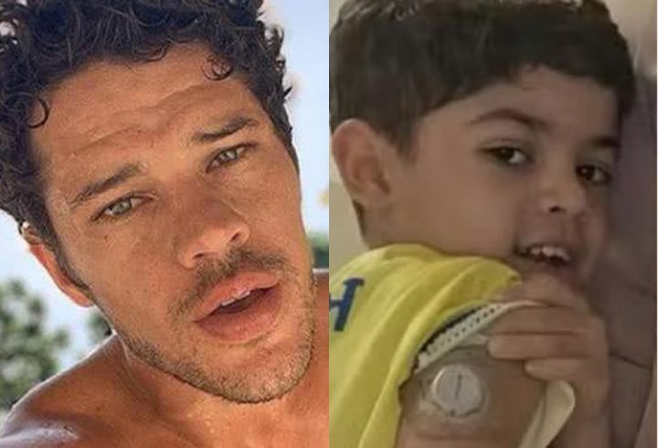 Assim como filho de Marília Mendonça, José Loreto também usa sensor para controlar doença