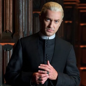 Tom Felton revive Draco Malfoy em Harry Potter