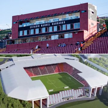 Vitória assina contrato para transformar o Barradão em arena moderna com capacidade para 50 mil torcedores