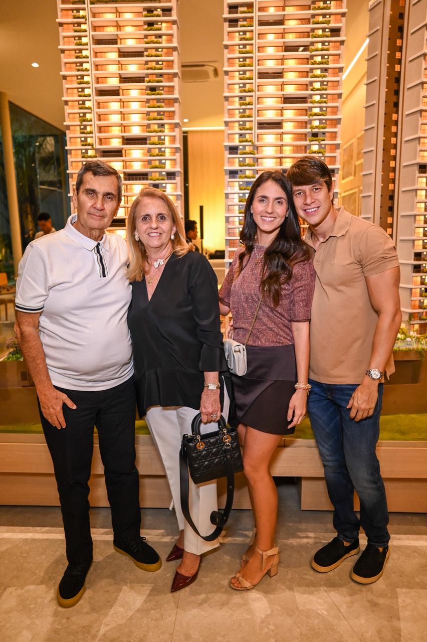 Antônio Carlos Costa Andrade, Lucinha Andrade, Mila Andrade e João Marcelo Dantas