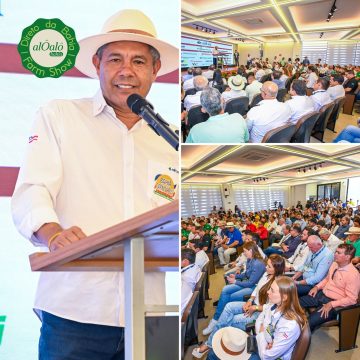 Jerônimo Rodrigues participa da cerimônia de abertura da Bahia Farm Show e pede unidade do agro no estado: “um desafio”