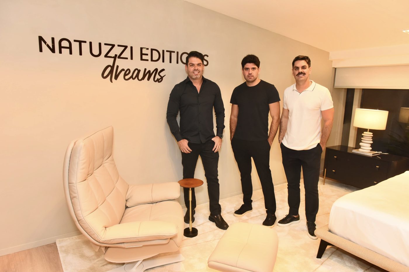 Edgar Portela, Pedro Pires e Phillip Lyma