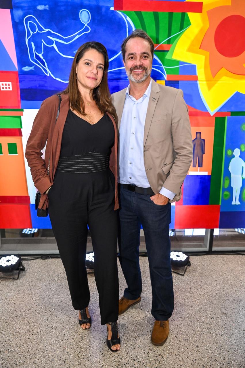 Aline Lazar e André Sá