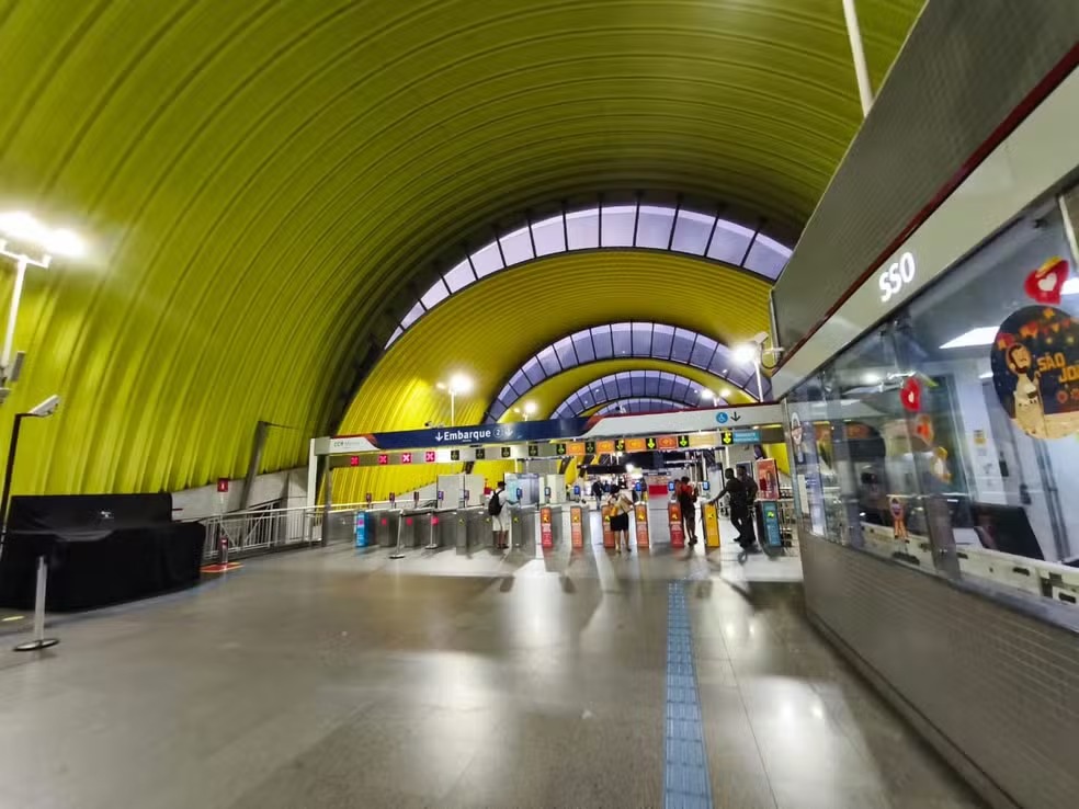 Metrô de Salvador terá funcionamento 24 horas durante o São João no Parque de Exposições