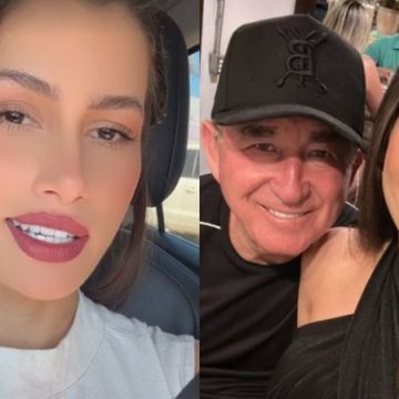 Esposa de Amado Batista nega crise no casamento: “Estamos bem, tá?”