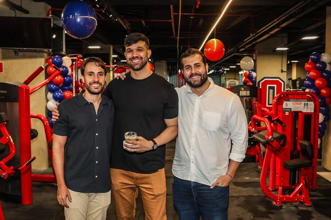 Lucas Cardoso, Pedro Rubini e Vitor Igdal