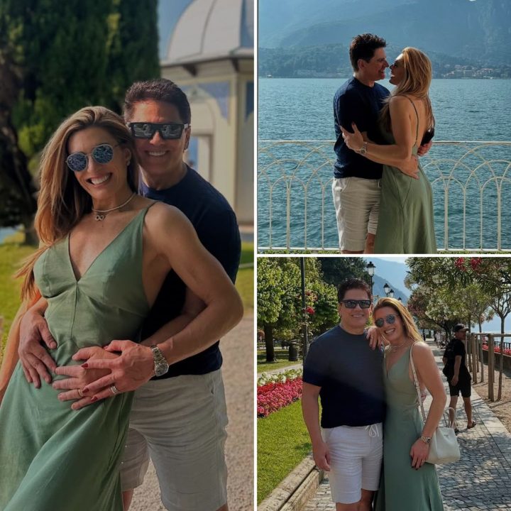Cesar Filho e Elaine Mickley celebram 25 anos de casamento com viagem romântica na Itália