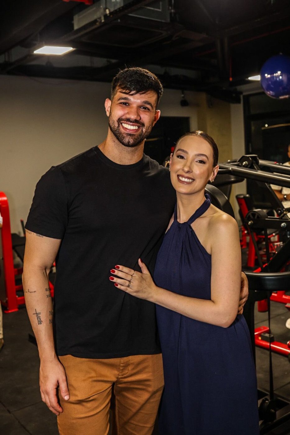 Pedro Rubini e Thaís Martins
